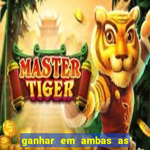 ganhar em ambas as partes do jogo